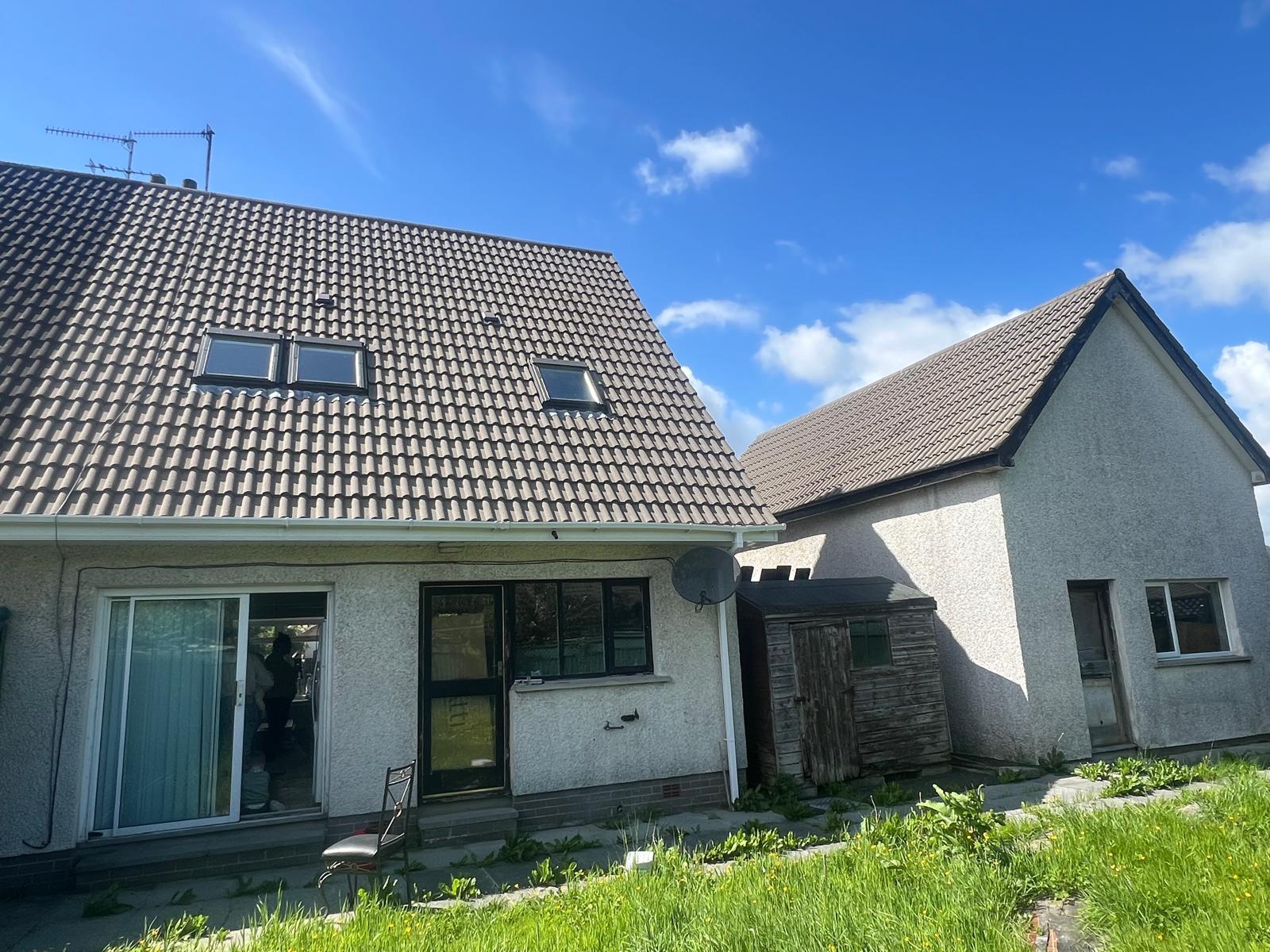 Professional roof cleaning