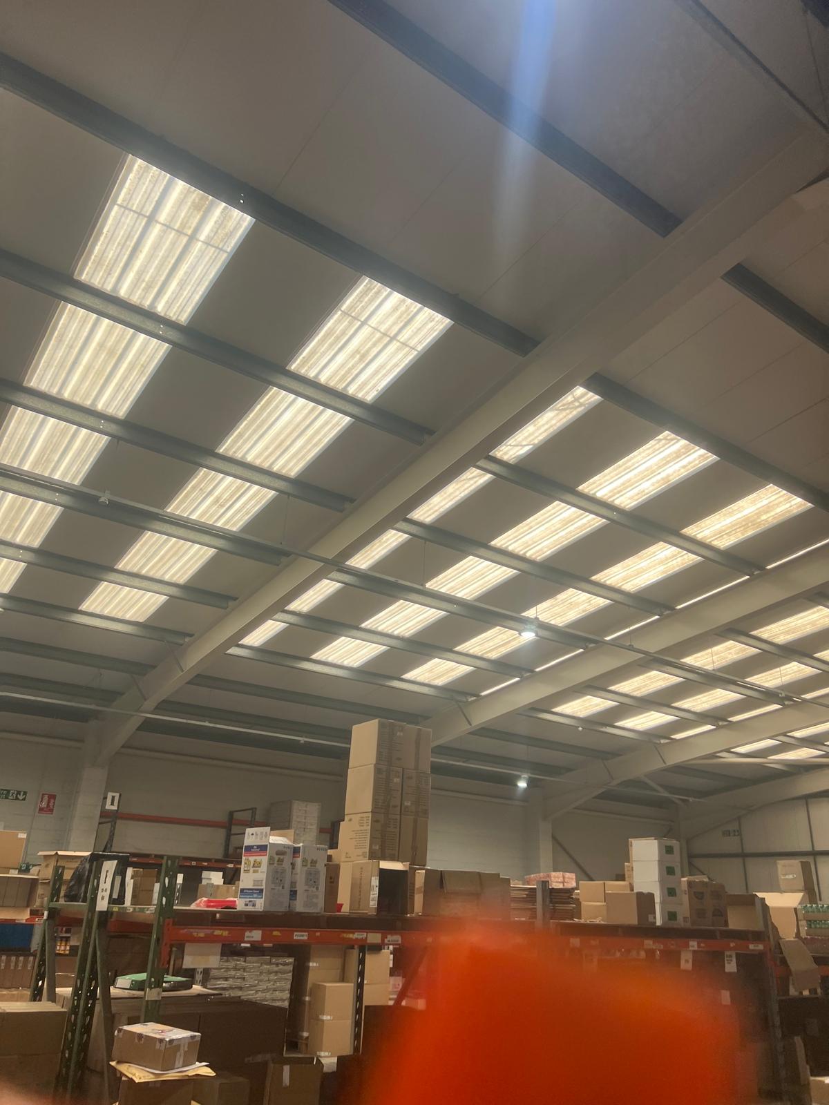 Skylight Cleaning Belfast work example 3